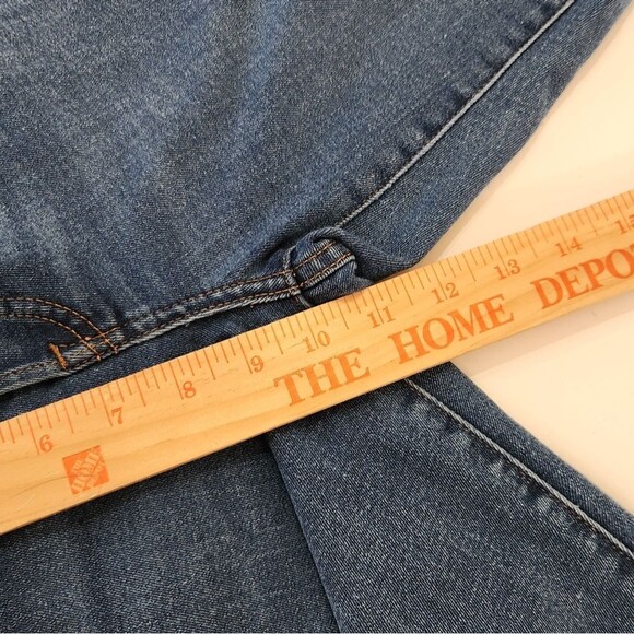 Everlane High Rise Slim Straight Cigarette Jean Blue Denim Button Fly Women's 26 - Picture 9 of 10